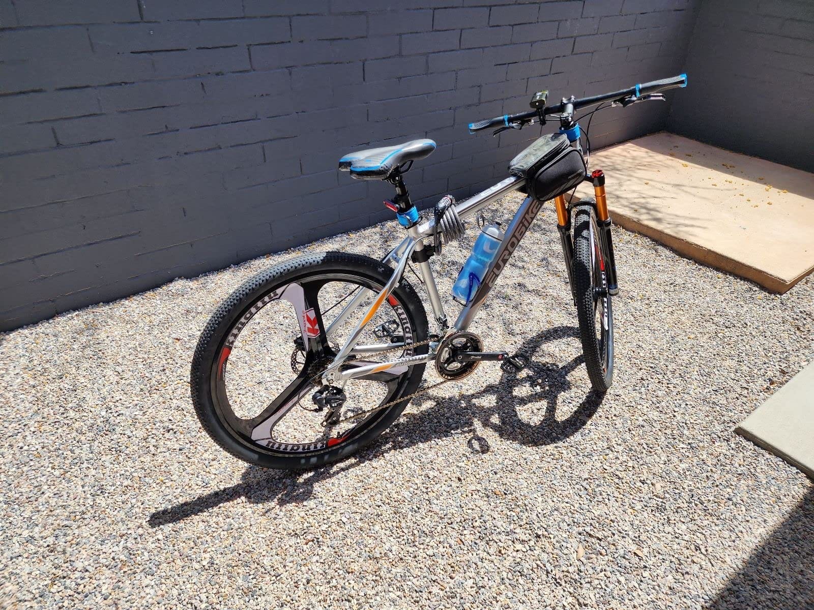 EUROBIKE 29in X9 3 Spoke Wheel Mountain Bike 21 Speed customer photo 1