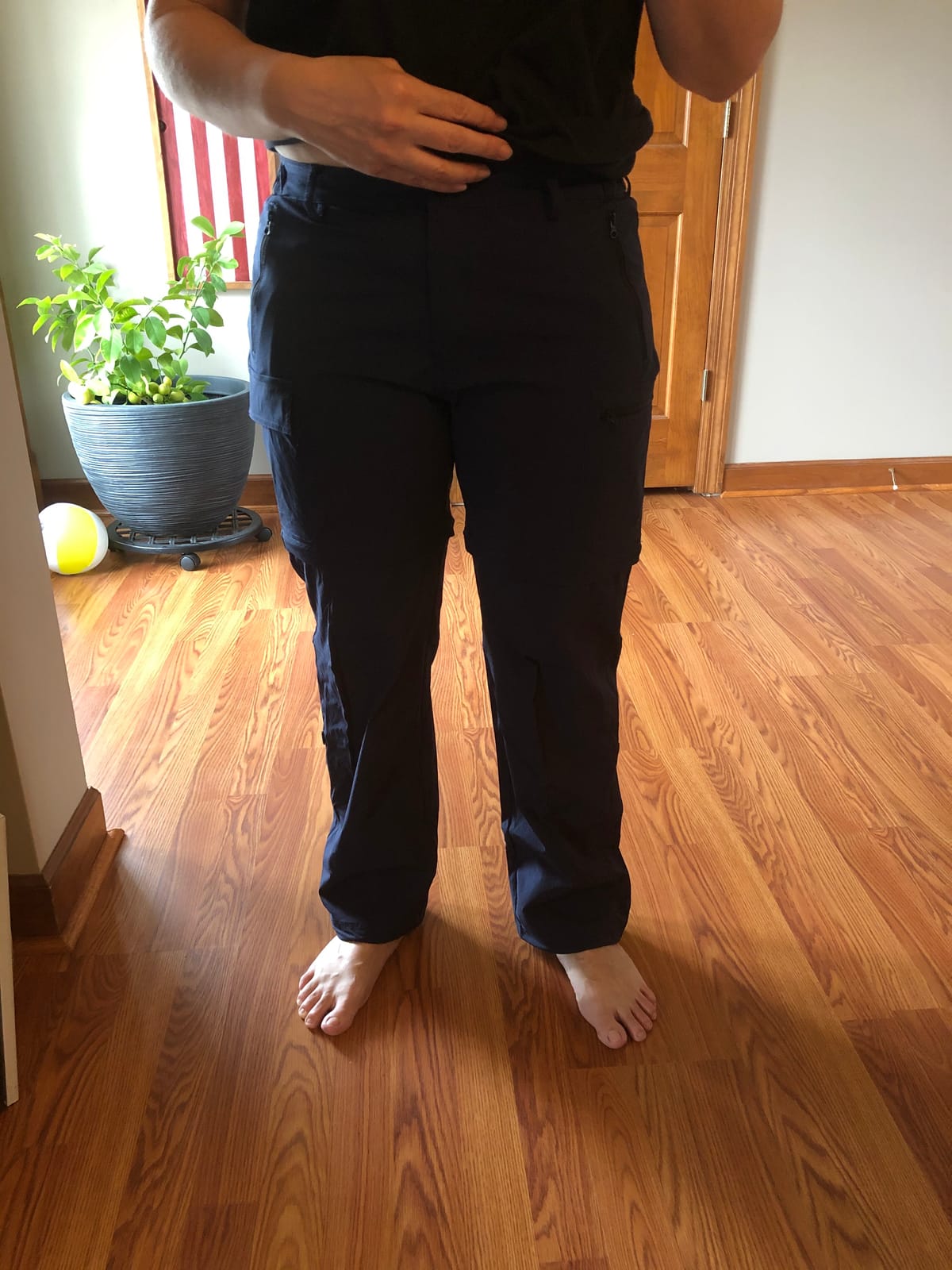 Women's Convertible Hiking Pants Zip-Off customer photo 2