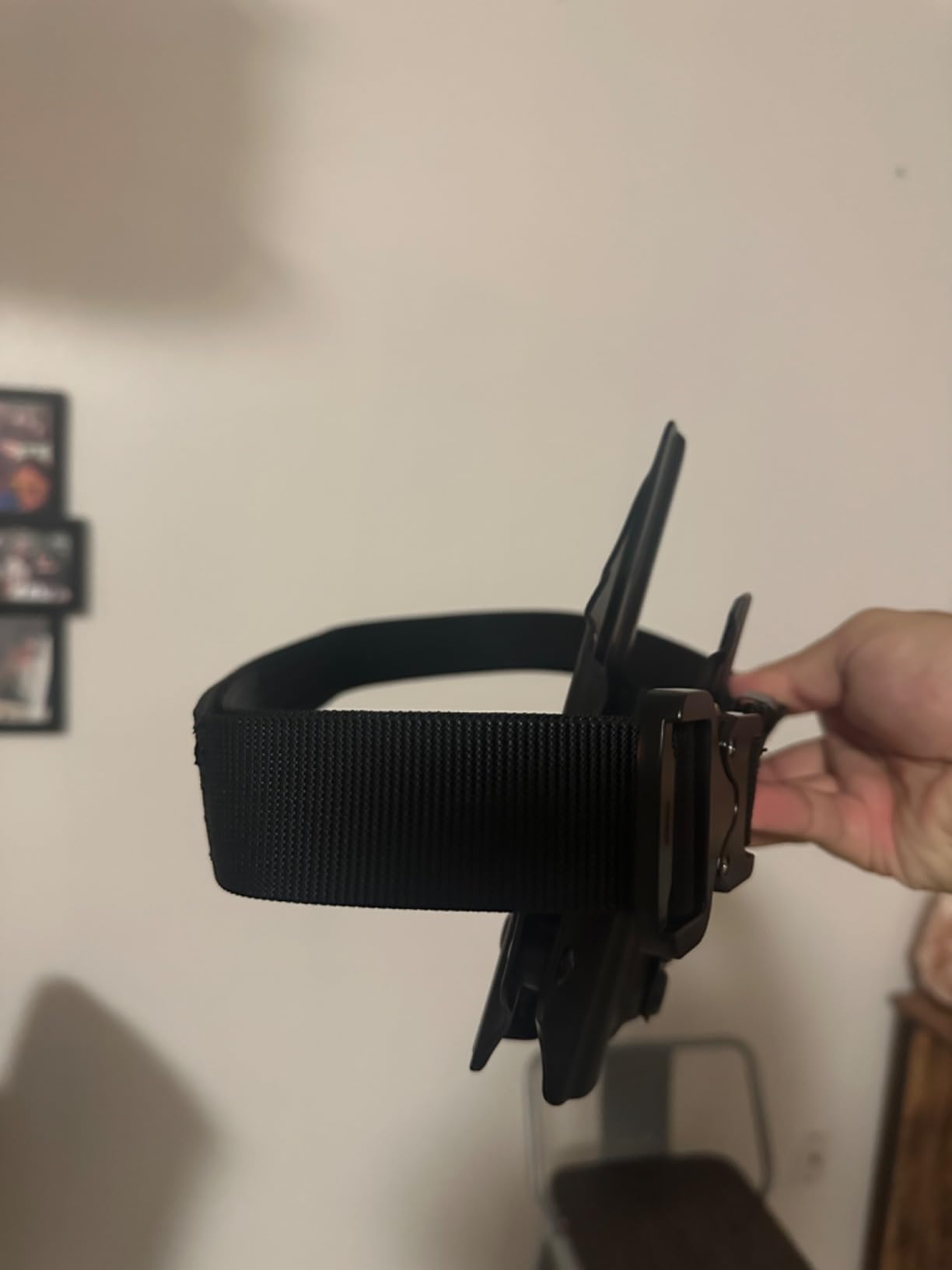 WOLF TACTICAL Heavy Duty Hybrid Quick-Release EDC Belt - 2-Ply 1.5