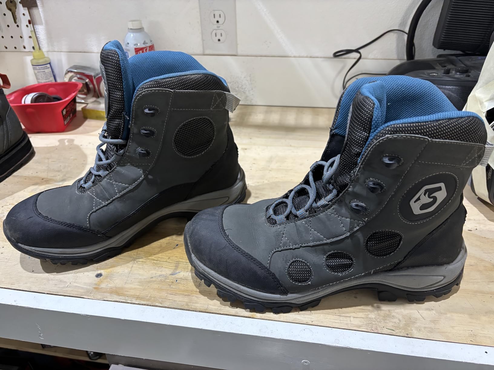 Foxelli Wading Boots - Lightweight Fly Fishing Boots for Men, Rubber Sole Wading Shoes customer photo 1
