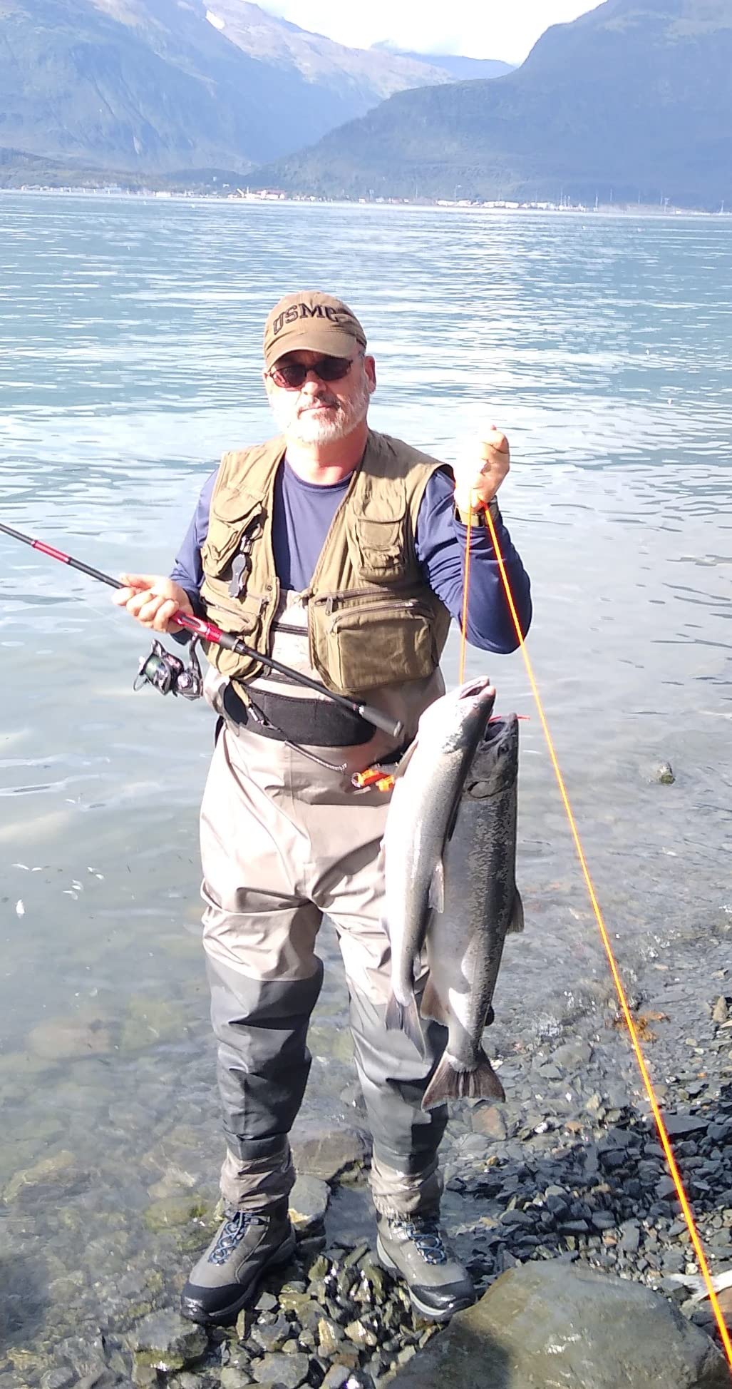 Foxelli Wading Boots - Lightweight Fly Fishing Boots for Men, Rubber Sole Wading Shoes customer photo 2