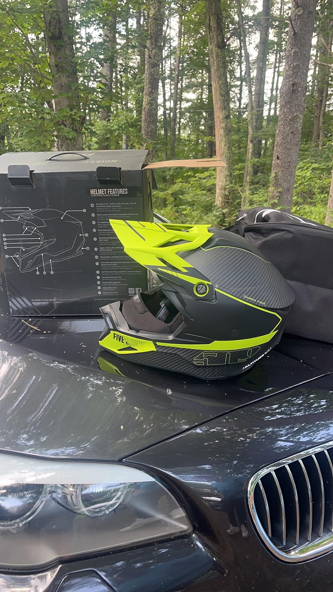 509 Altitude 2.0 Carbon Fiber Snowmobile Helmet customer photo 1