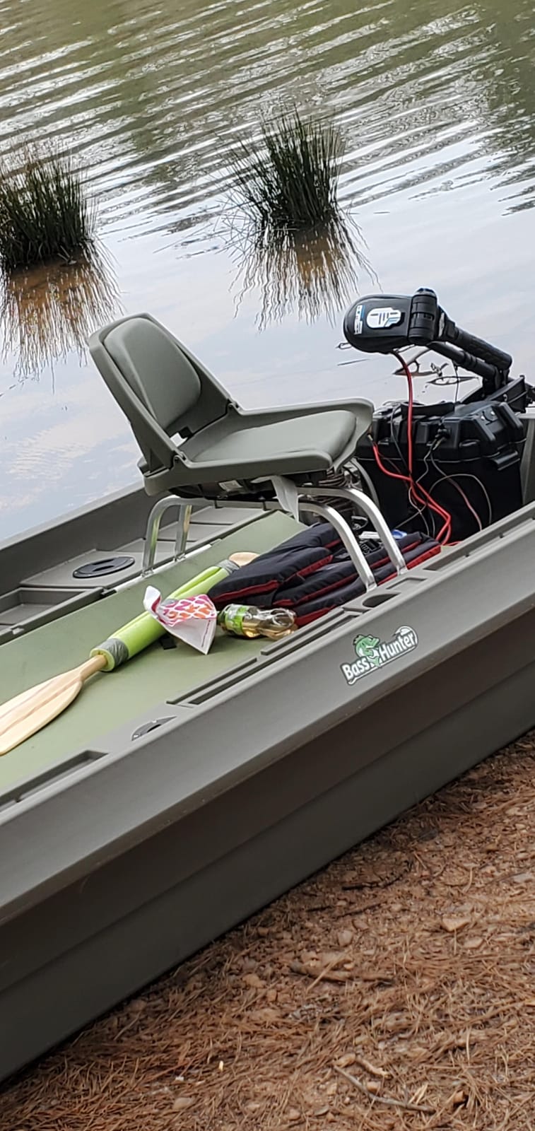 AQUOS Haswing 12V 65lbs 35.5in Brushless Transom Trolling Motor customer photo 2