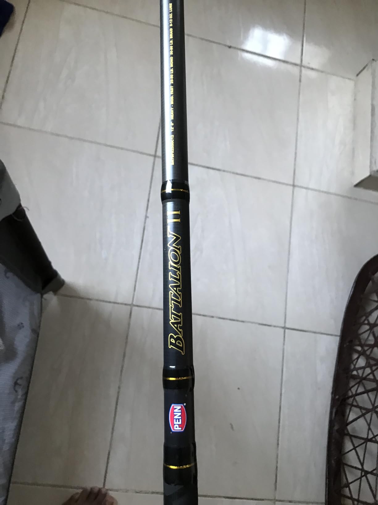 Penn Battalion II Surf Casting Fishing Rod customer photo 2