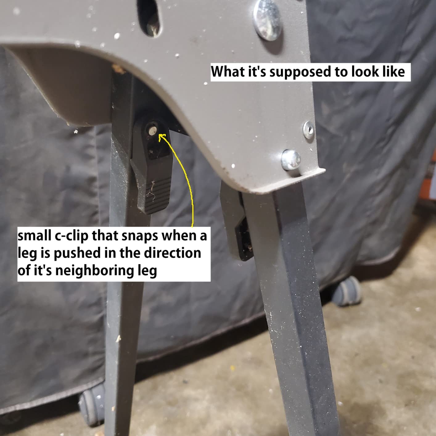 Evolution Power Tools Compact Folding Saw Horses Twin Pack - Supports Up to 500KG - Lightweight & Portable (EVOSH1) customer photo 1