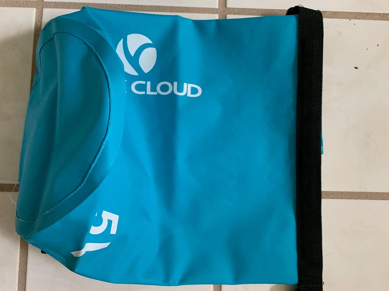 ROCK CLOUD Dry Bag Waterproof 30L Dry Sack for Kayaking Rafting Boating Beach Surfing Swimming Canoe Camping Hiking Fishing Ski, Lake Blue customer photo 1