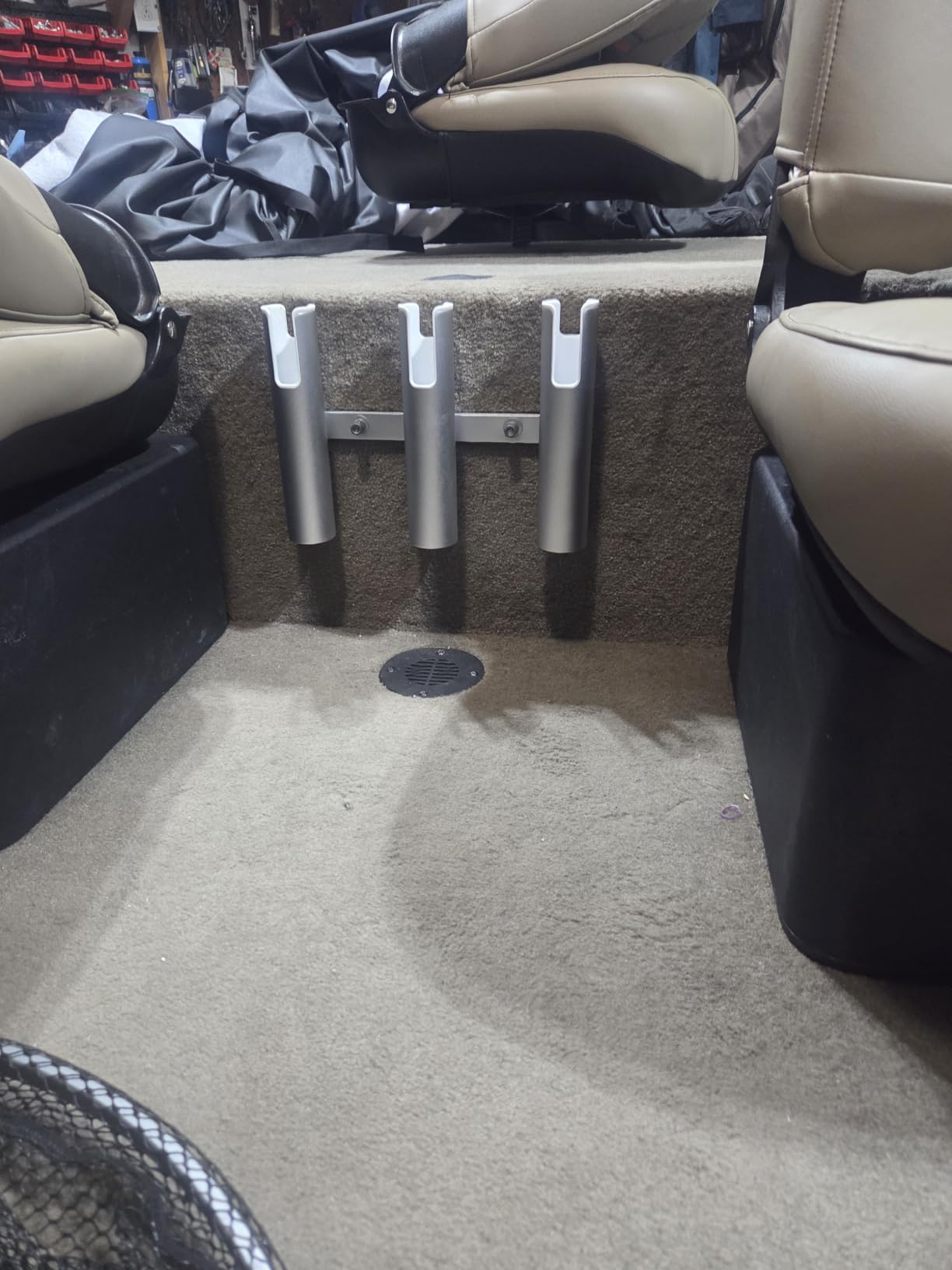 Aluminium Wall-Mounted Fishing Rod Holder for Boat, Garage & Marine - Holds Rods & Poles customer photo 2