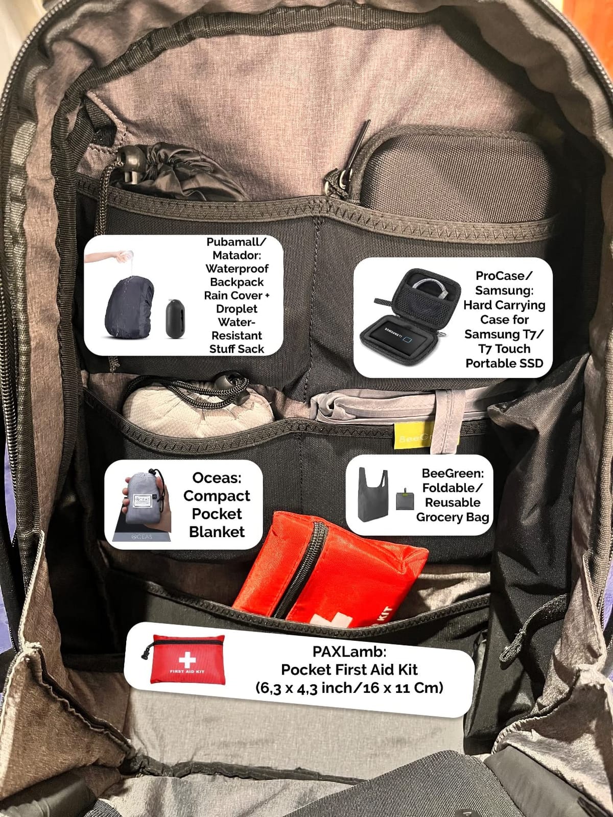 NOMATIC Navigator Pack w/6L Expansion Anti-Theft Water Resistant & Cord Passthrough CarryOn Travel Laptop Backpack customer photo 1