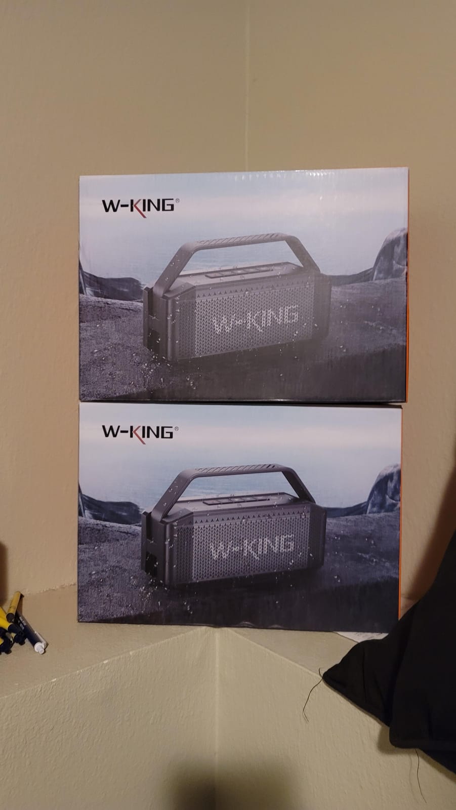 W-KING Bluetooth Speaker, 100W Peak Outdoor Portable Loud Speakers Wireless, 108dB IPX7 Waterproof Floating Rugged Boombox, 60W Party Large Speaker Subwoofer, 7.2 inch Deep Bass Radiator, 40H, EQ, TF, AUX customer photo 1