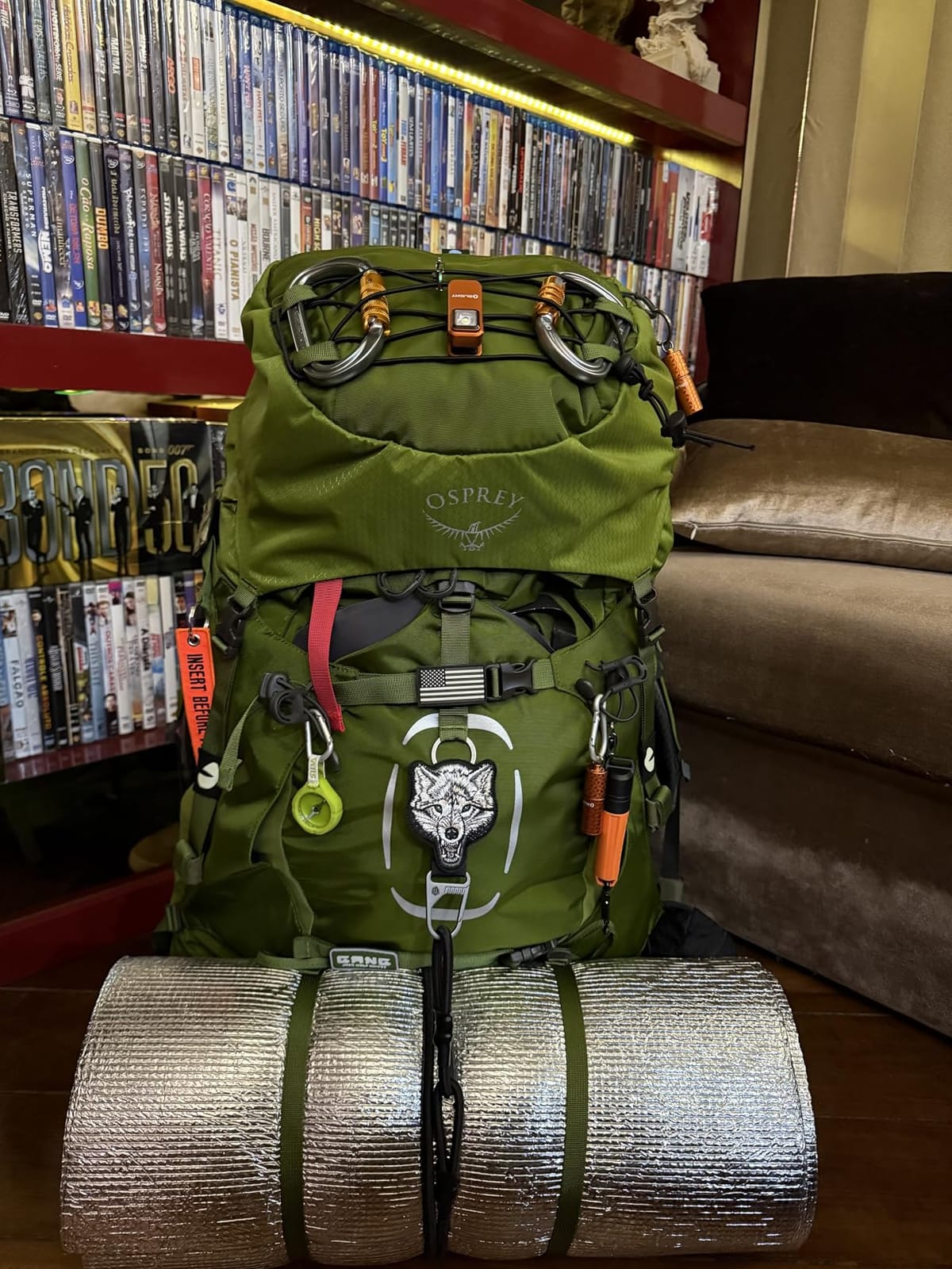 Osprey Aether 65L Men's Backpacking Backpack, Green L-XL customer photo 1