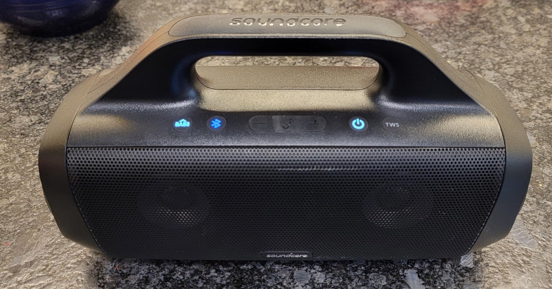 Soundcore Anker Motion Boom, Portable Bluetooth Speaker, IPX7, BassUp | 24H Playtime, App, Built-in Handle, Outdoor Speaker for Camping, Pool, Beach, Backyard customer photo 2