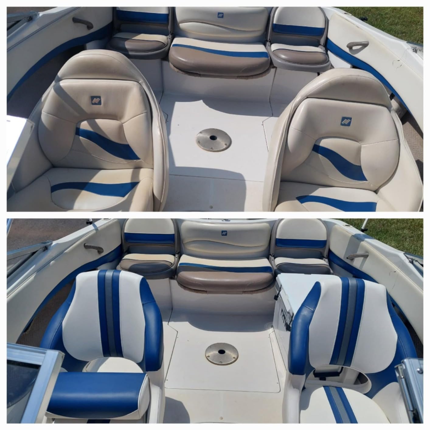 NORTHCAPTAIN Premium Captains Bucket Seat Sports Flip Up Boat Seat with Seat Cover customer photo 2