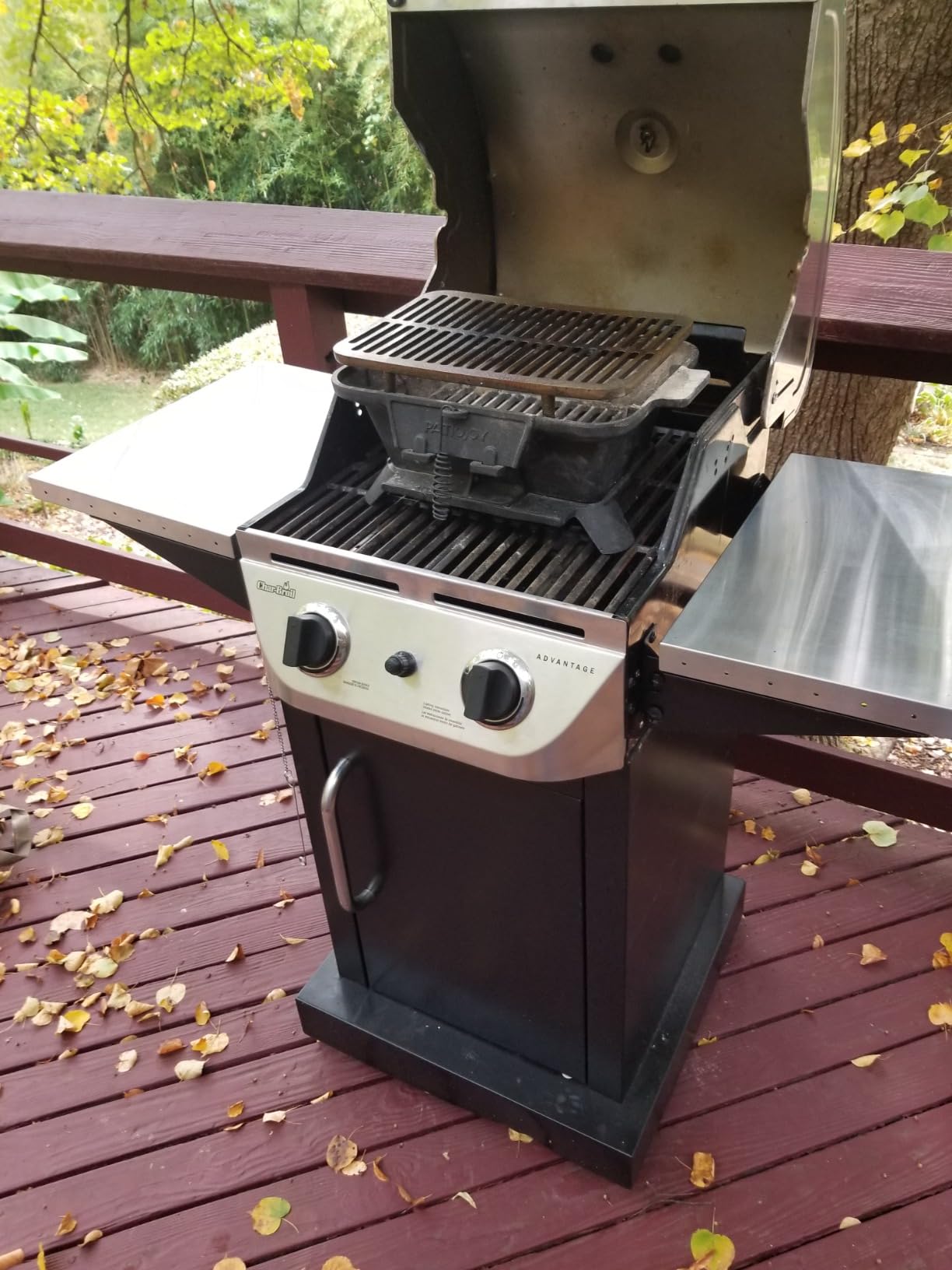Giantex Portable Hibachi Grill Outdoor, Small Cast Iron BBQ Charcoal Grill customer photo 1