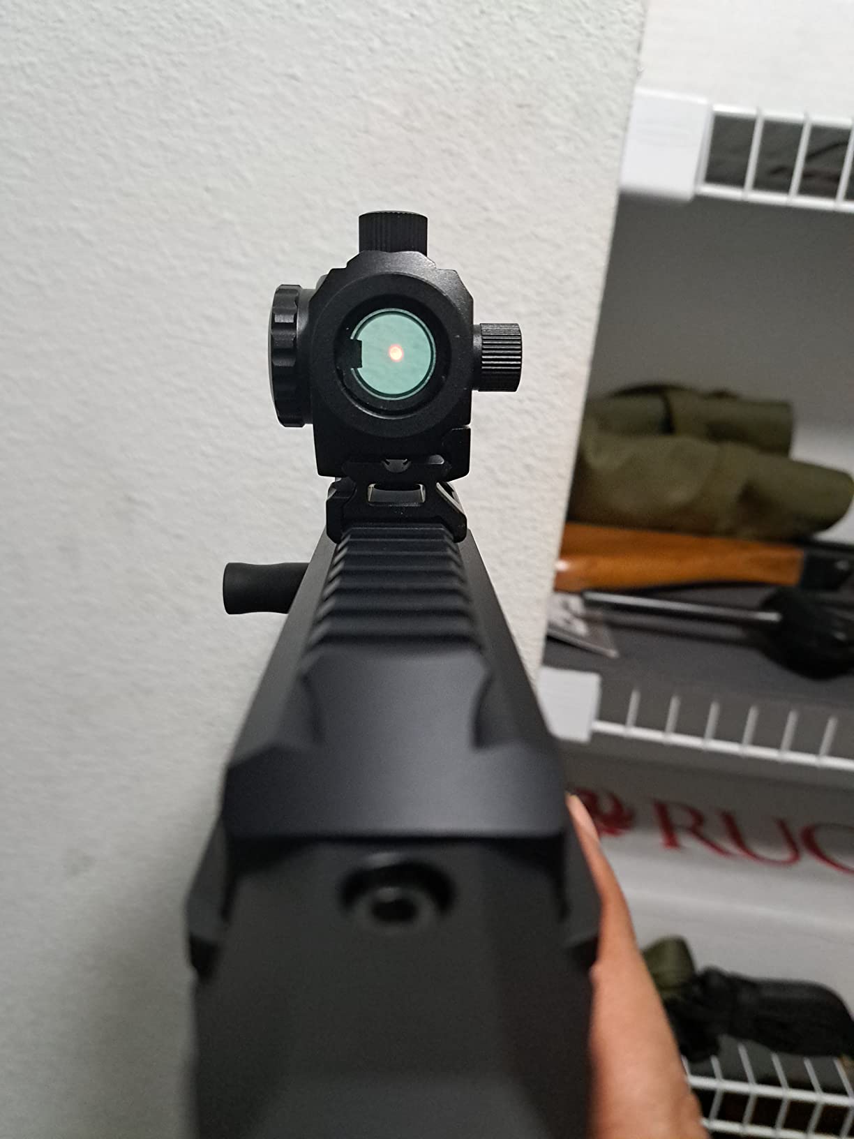 Crimson Trace CTS-25 Compact Sight with 4 MOA LED Red Dot Reticle and 1x Magnification for Rifles, Long Guns, Defense and Competition customer photo 2