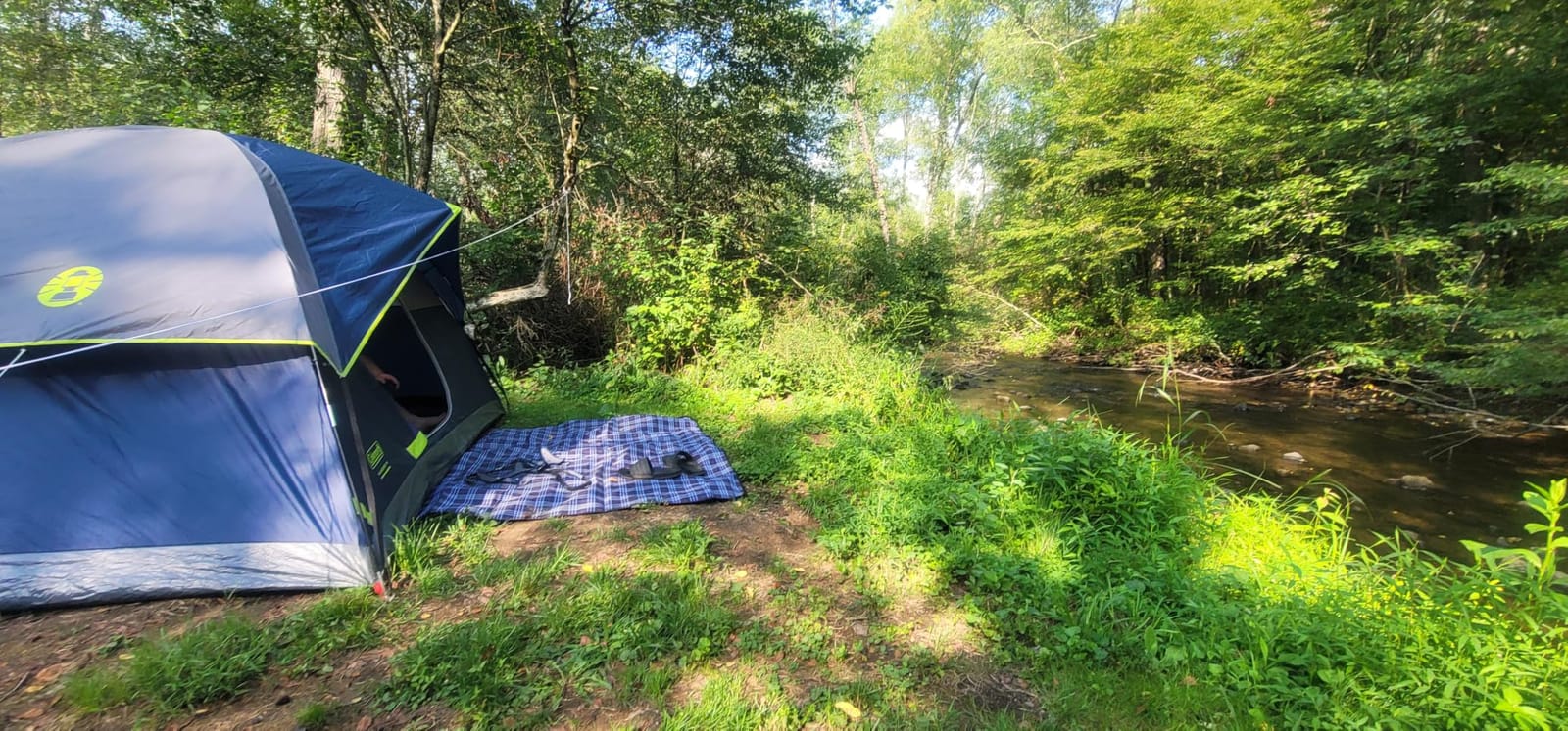 Wind Tour Waterproof Foldable Picnic Mat for Outdoor 59 x 71 Inches Blue | Waterproof & sandproof mat, perfect for camping, beach, park, hiking & fishing blanket customer photo 1