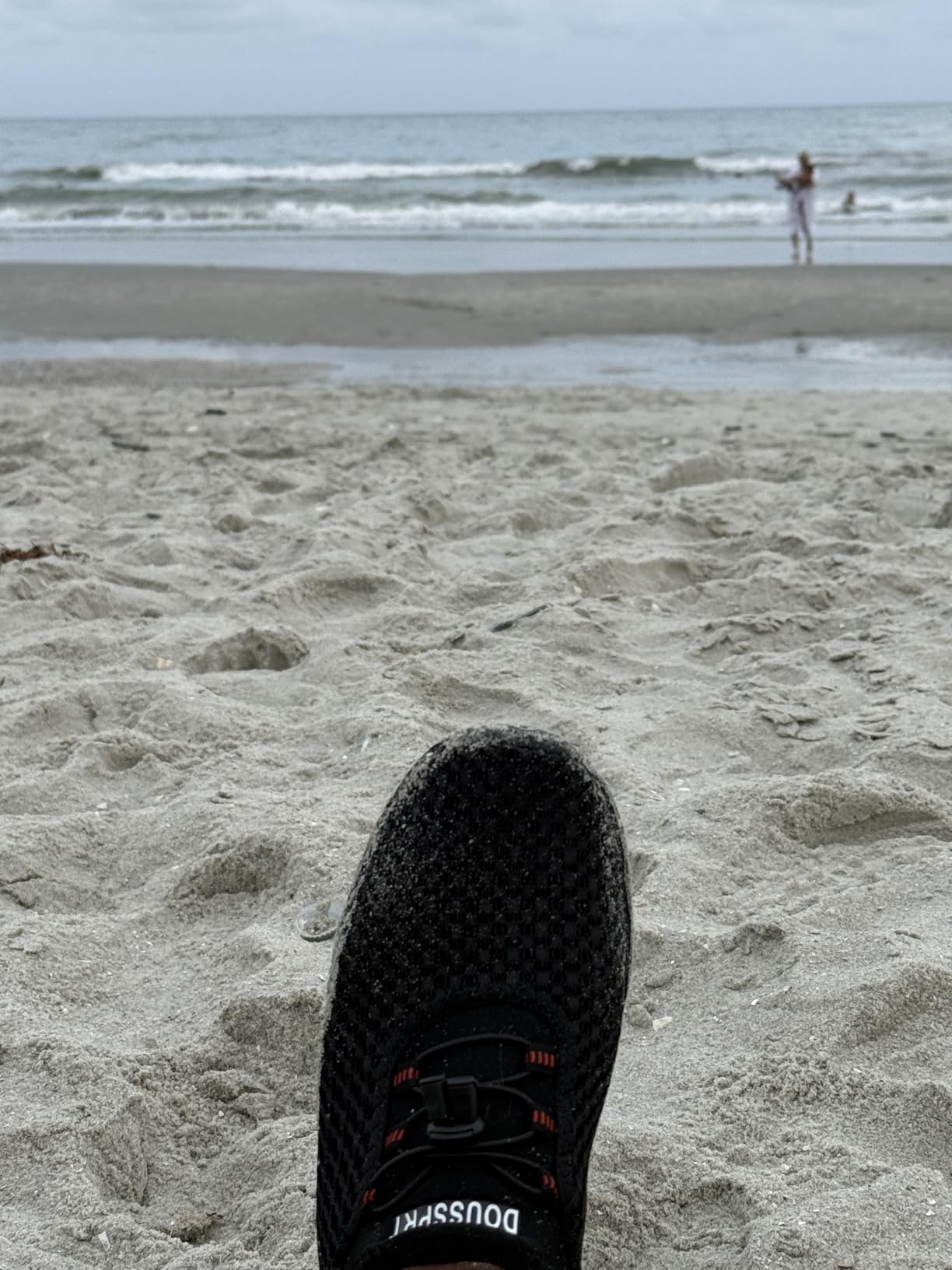 DOUSSPRT Men's Water Shoes Quick Dry for Beach Swim Pool Fishing customer photo 2