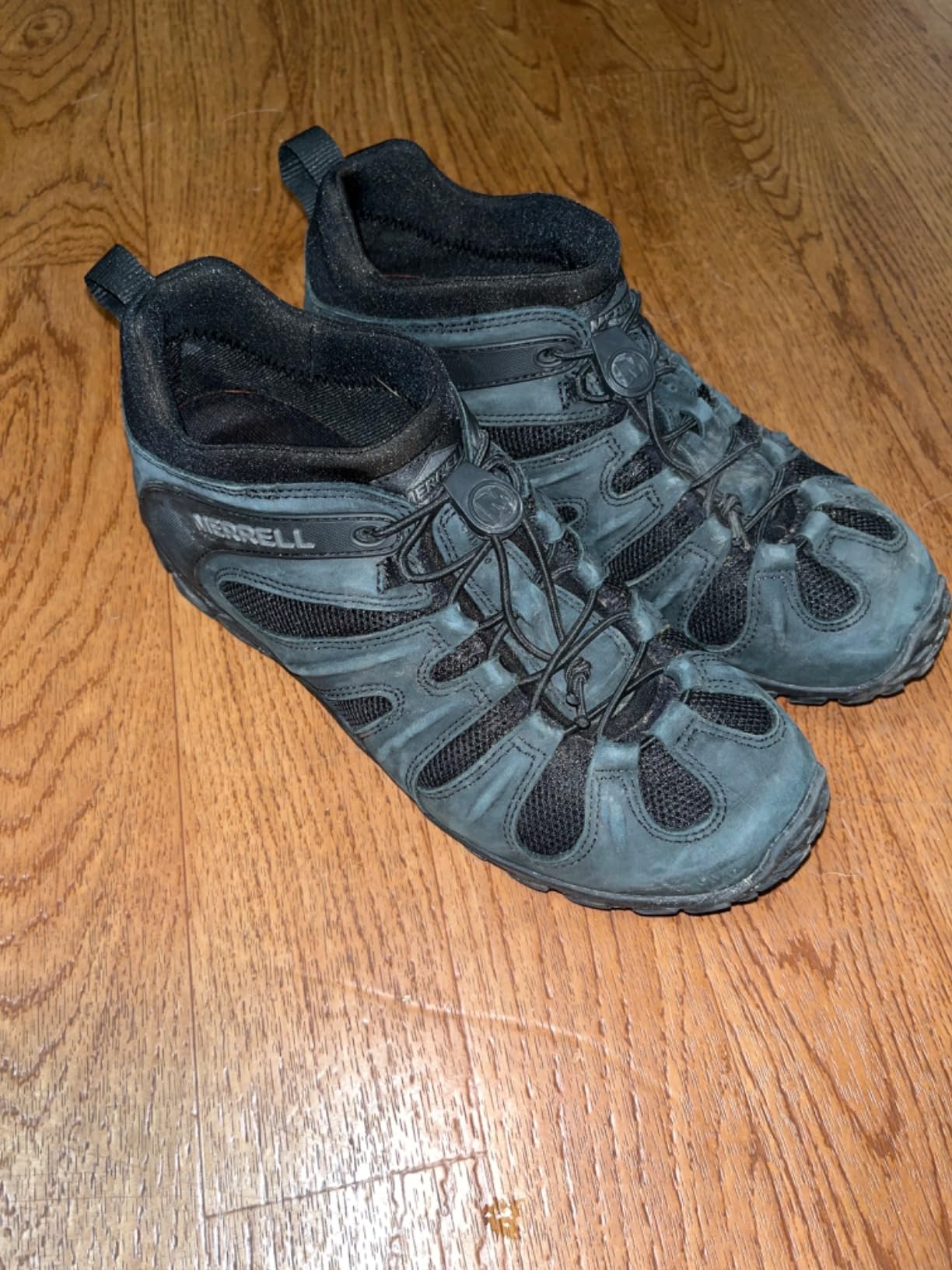 Merrell Men's Chameleon 8 Stretch Tactical Work Shoes, Waterproof Nubuck & Mesh Upper Ultra-Lightweight Hiking Combat Boots customer photo 2