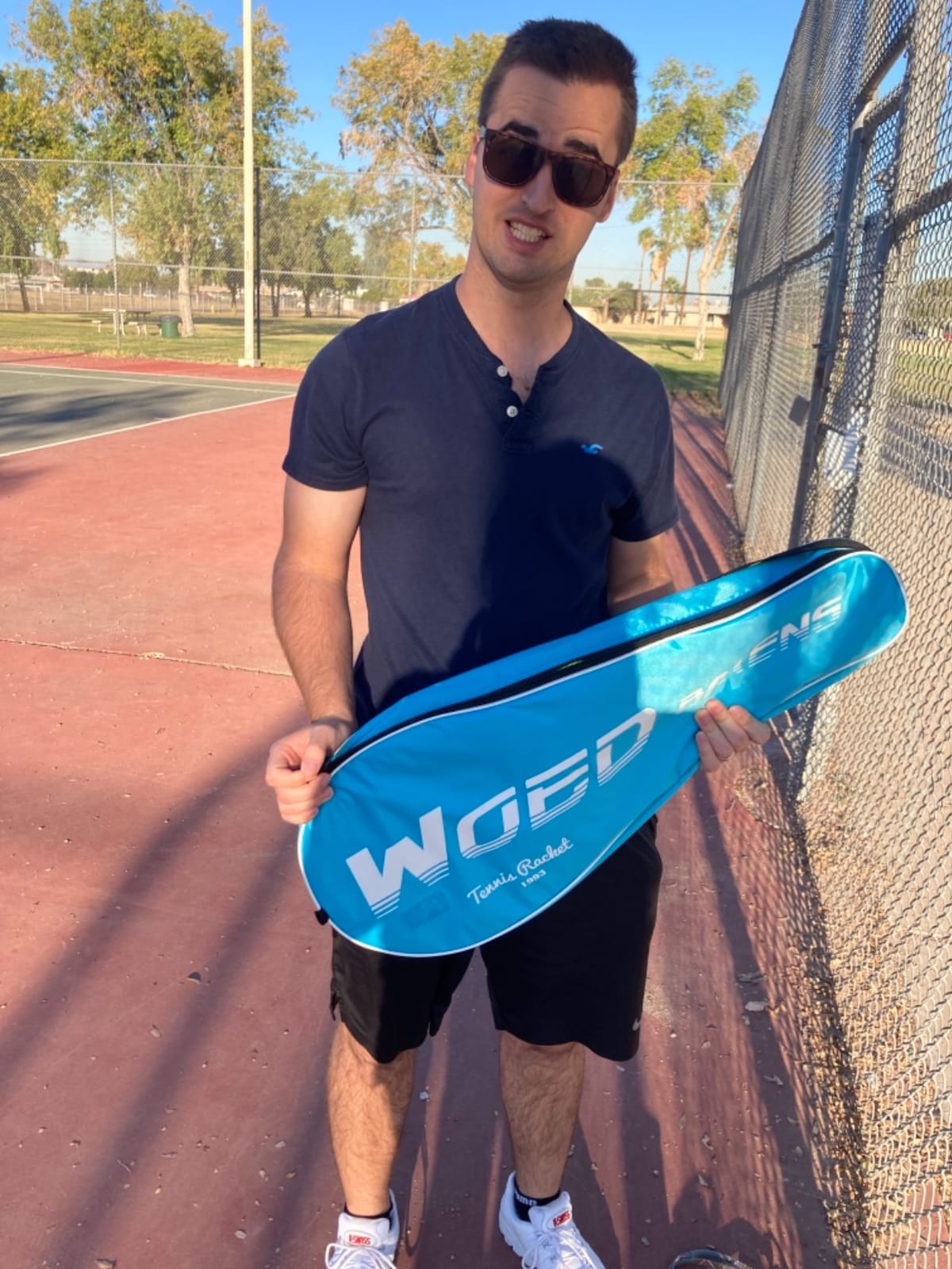 Pro Tennis Racket for Adults, 2 Player 27 inch Speed Tennis Racquet Acceptable for Beginner and Professional with 3 Tennis Balls, 2 Vibration Dampes, 2 Overgrips, Tennis Bag customer photo 2