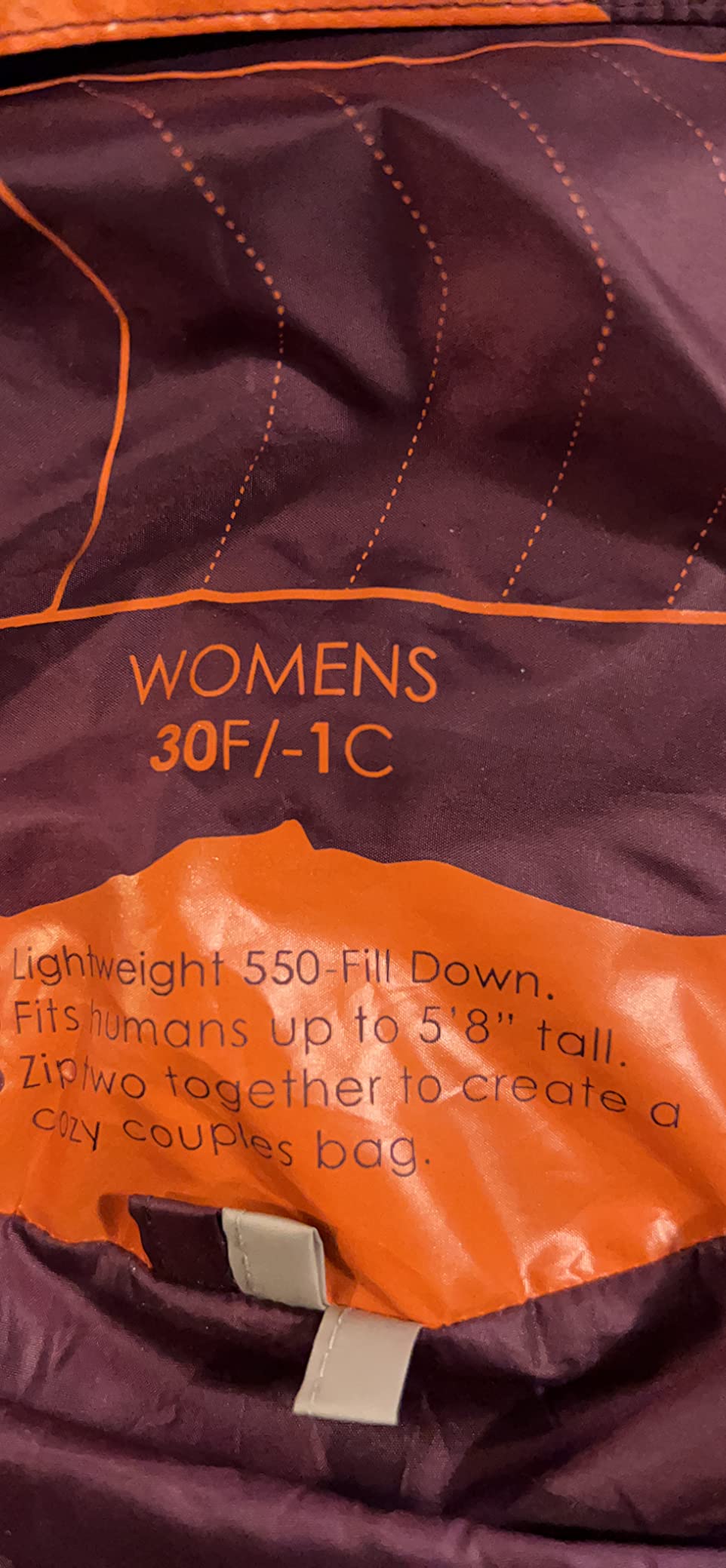 Kelty Galactic Down 30 Degree Sleeping Bag, 550 Fill Power RDS Trackable Down, Backpacking and Camping, Zip Together for 2P Sleeping Bag customer photo 1
