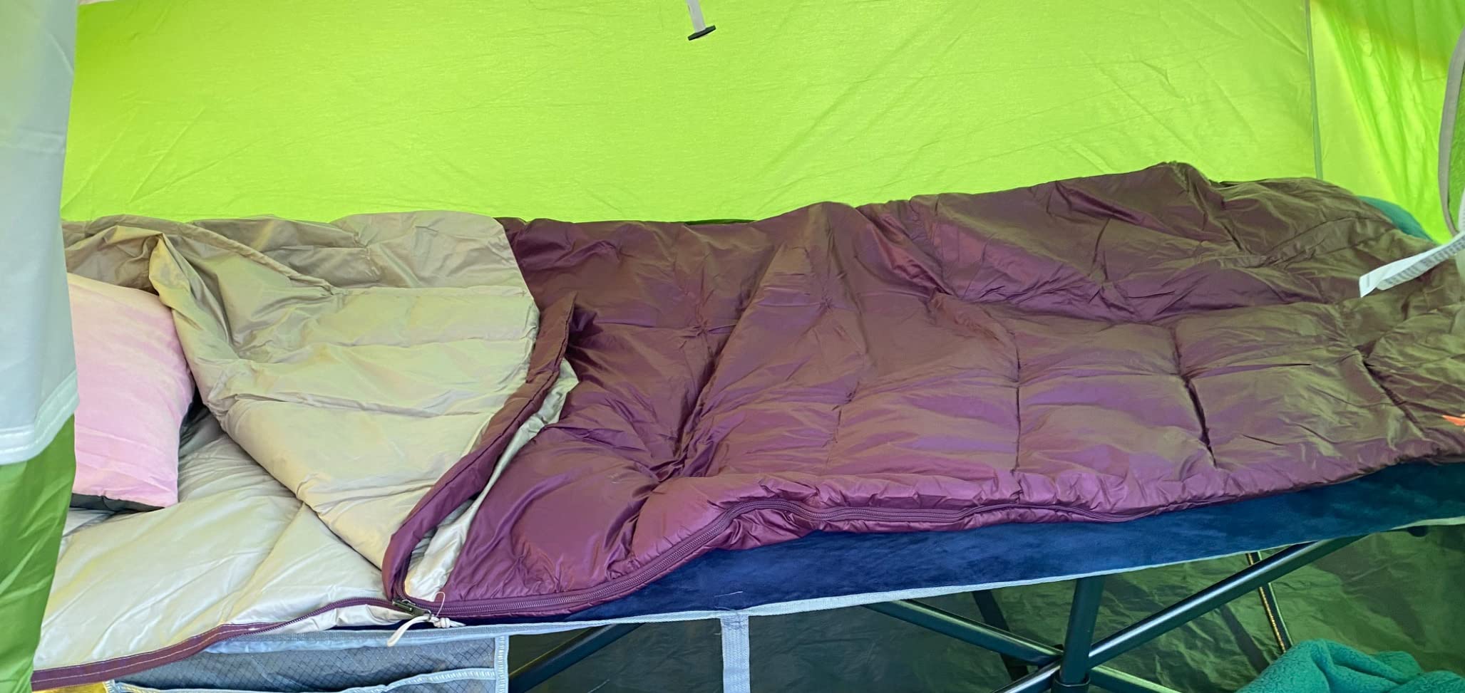 Kelty Galactic Down 30 Degree Sleeping Bag, 550 Fill Power RDS Trackable Down, Backpacking and Camping, Zip Together for 2P Sleeping Bag customer photo 2