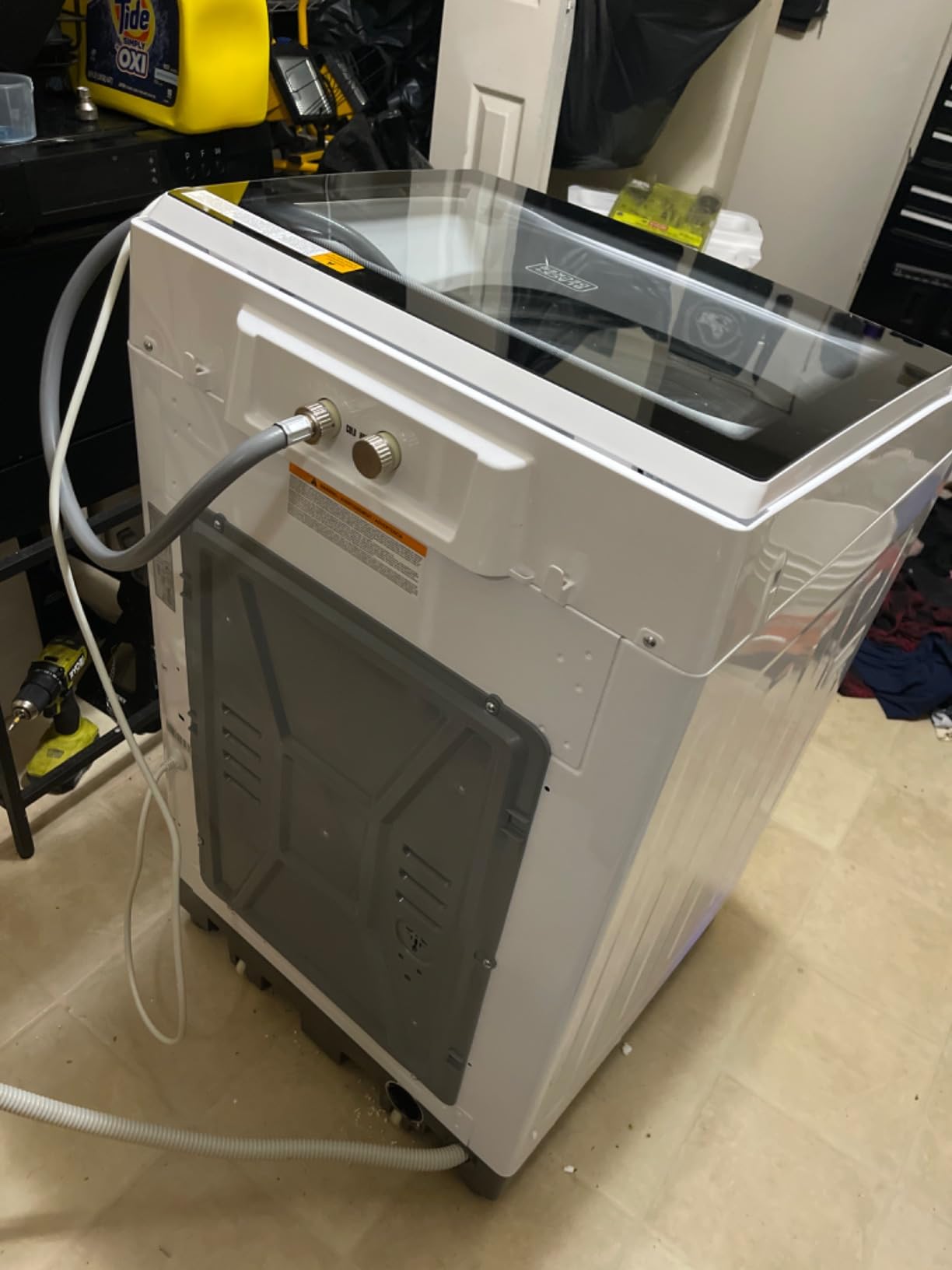BLACK+DECKER 3.0 Cu. Ft. Portable Washer, 26.5 lb. Capacity, BPW30MW, White customer photo 1