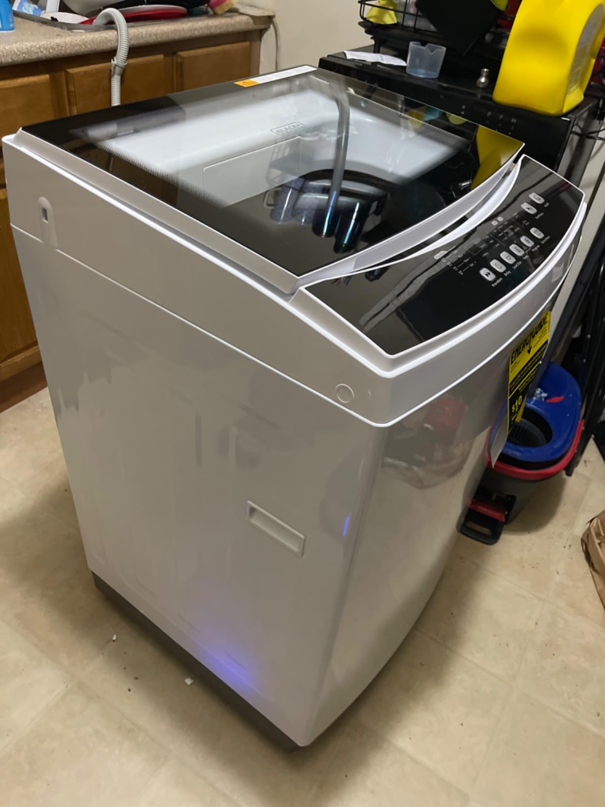 BLACK+DECKER 3.0 Cu. Ft. Portable Washer, 26.5 lb. Capacity, BPW30MW, White customer photo 2