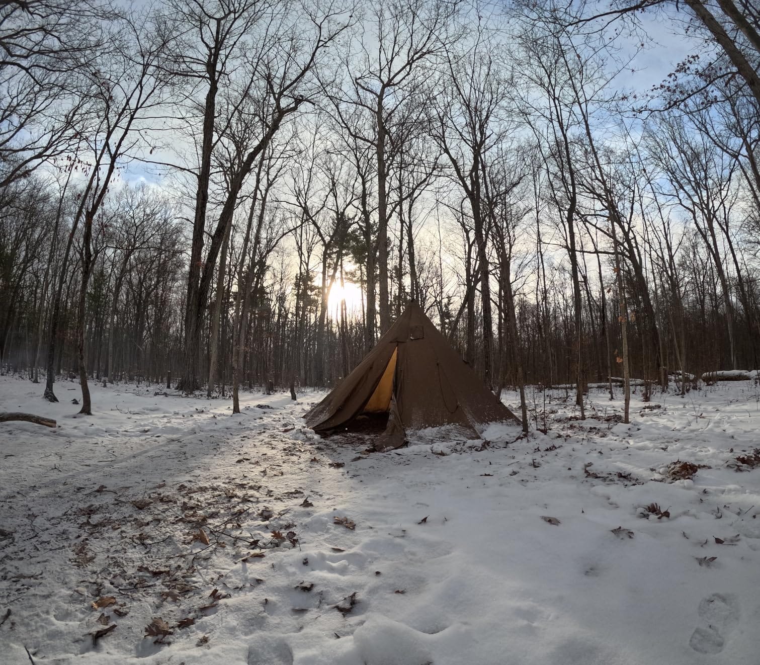 OneTigris Rock Fortress Hot Tent with Stove Jack, 4 Season, 4-6 Person Tipi for Camping, Backpacking, Hunting, Fishing - Waterproof, Wind-Proof customer photo 2