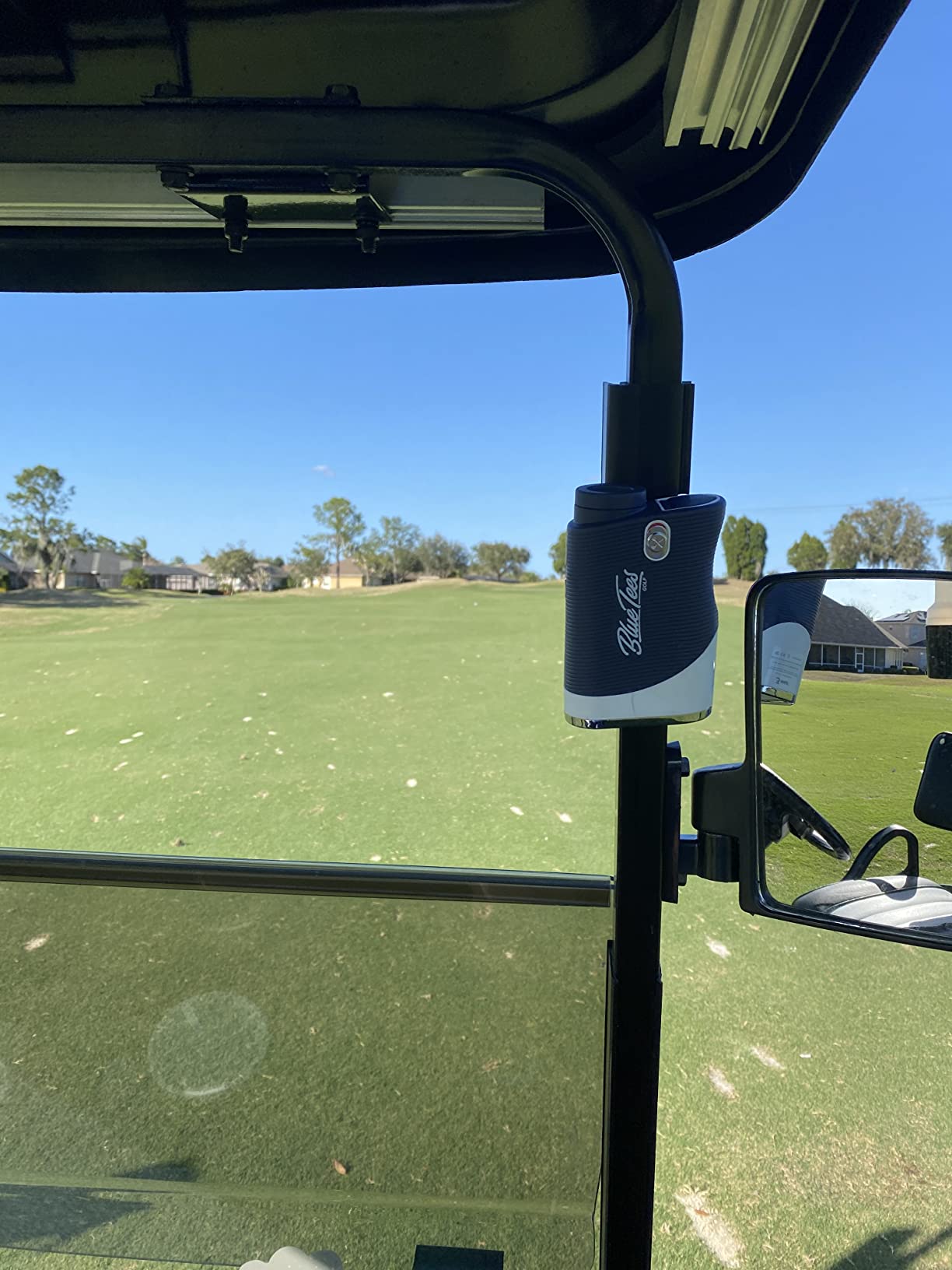 Blue Tees Golf Series 3 Max+ Golf Rangefinder with Slope Switch, 1000 Yards Range Finder, 6X Magnification, Slope Measurement, Magnetic Strip, Flag Pole Locking with Pulse Vibration customer photo 1