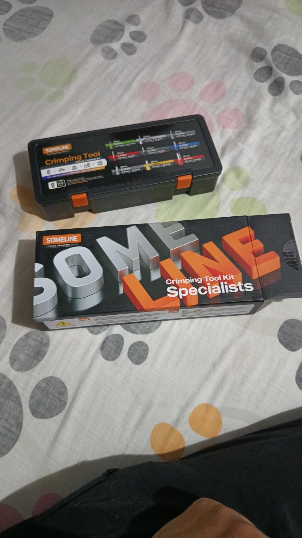 SOMELINE Ferrule Crimping Tool Kit, AWG 24-8 with 23 Sizes Wire Ferrules customer photo 1