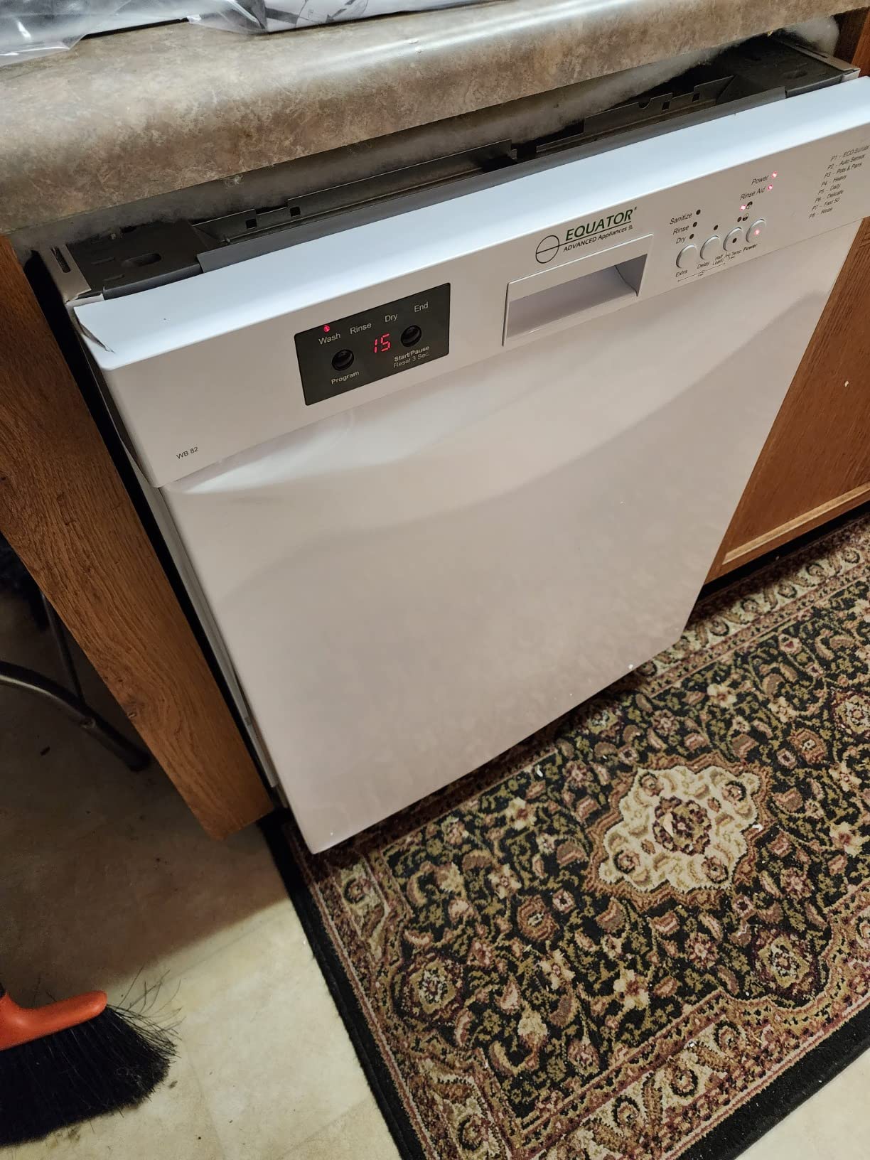 Equator 24-Inch Built-In Dishwasher, ADA Compliant Energy Star Stainless Steel Tub 14 Place Settings, 51 dB Quiet Operation, 8 Wash Programs, Wine Rack & 150°F Sanitize Cycle - Stainless customer photo 2