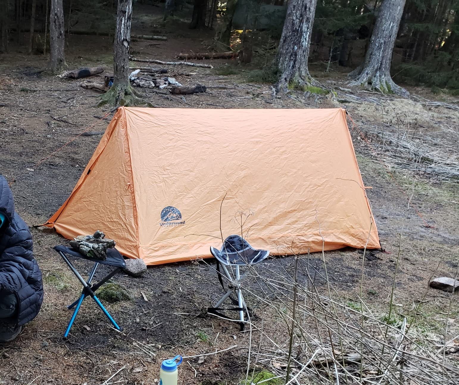 2 Person Trekking Pole Tent, Ultralight Camping Backpacking Tent (NO Poles) | A-Frame, Two Person Tent, Waterproof, Lightweight 3.2 lbs, 3-Season, Outdoor Hiking Tent for Scout, Poles NOT Included customer photo 2