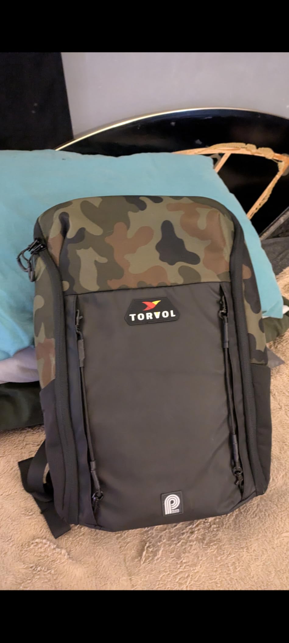 TTorvol Urban Backpack, Freestyle Drone Backpack, Fits Quad and 15 Laptop, Removable Drone Strap, Full Opening, Expandable Pockets, Camo, Compact Urban Bag - 16L customer photo 2