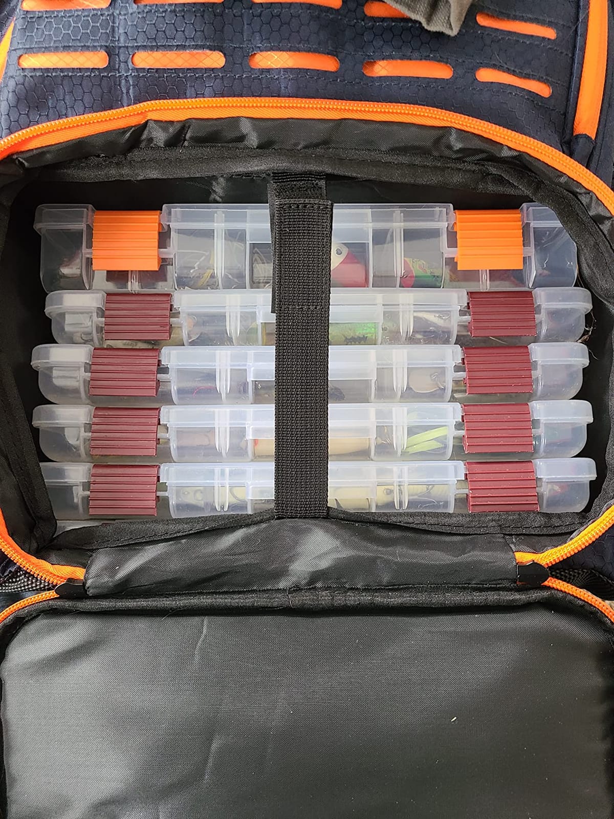 KastKing Bait Boss Fishing Backpack with Rod Holders, 4 Tackle Boxes customer photo 2