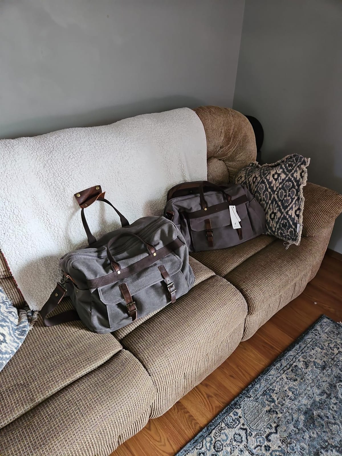 Canvas Duffle Bag for Men & Women customer photo 1