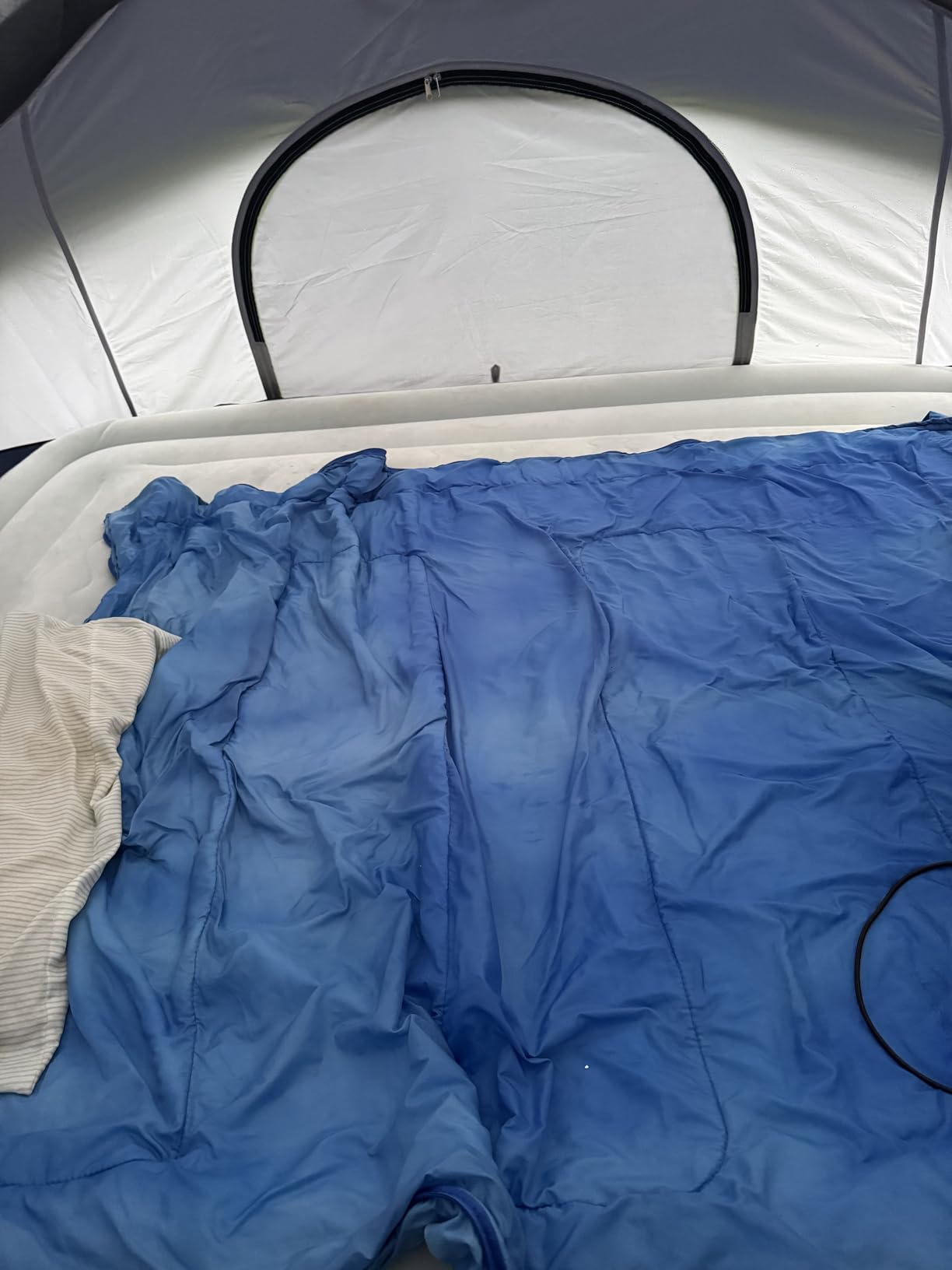 UNP 10 Person Tents for Camping Family Outdoor Camping Tent | 2 Rooms with Rainfly, Waterproof 5 Large Mesh Windows Size 18ft x 9ft x78in customer photo 2