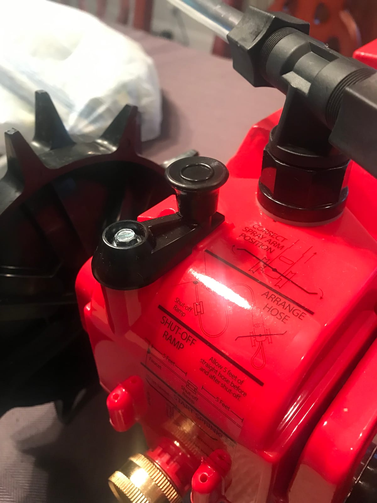 Melnor 65193AMZ Traveling Sprinkler with QuickConnects customer photo 1