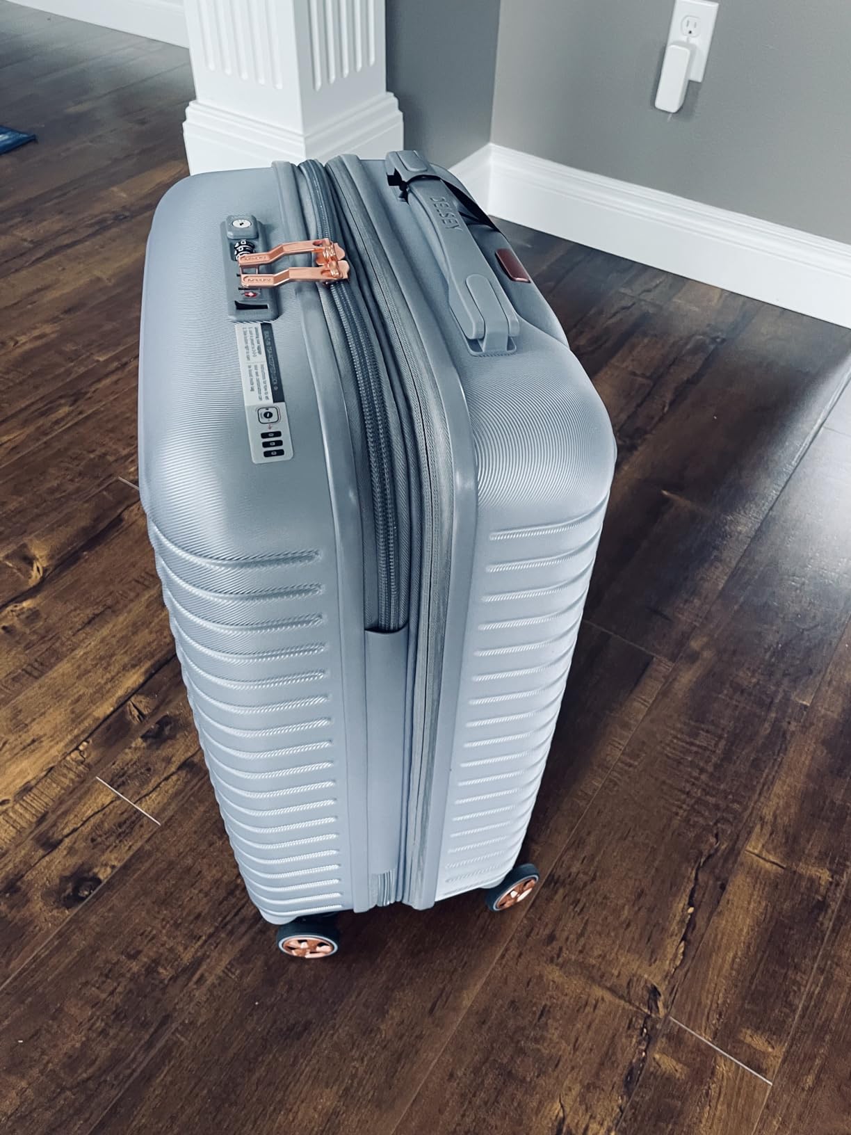 DELSEY PARIS Cruise 3.0, 20 Inch Carry-On Hardside Luggage, Graphite customer photo 1