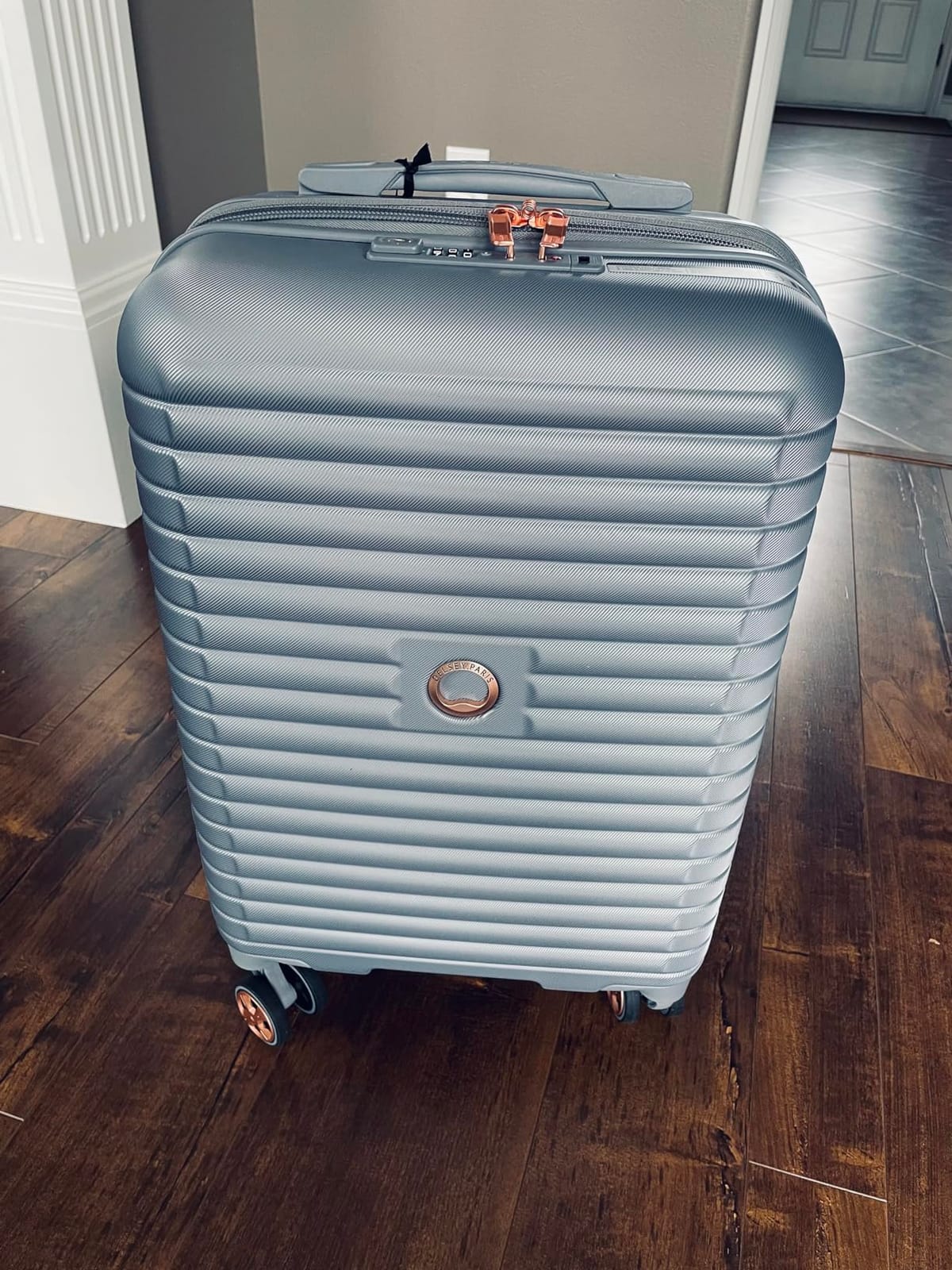 DELSEY PARIS Cruise 3.0, 20 Inch Carry-On Hardside Luggage, Graphite customer photo 2