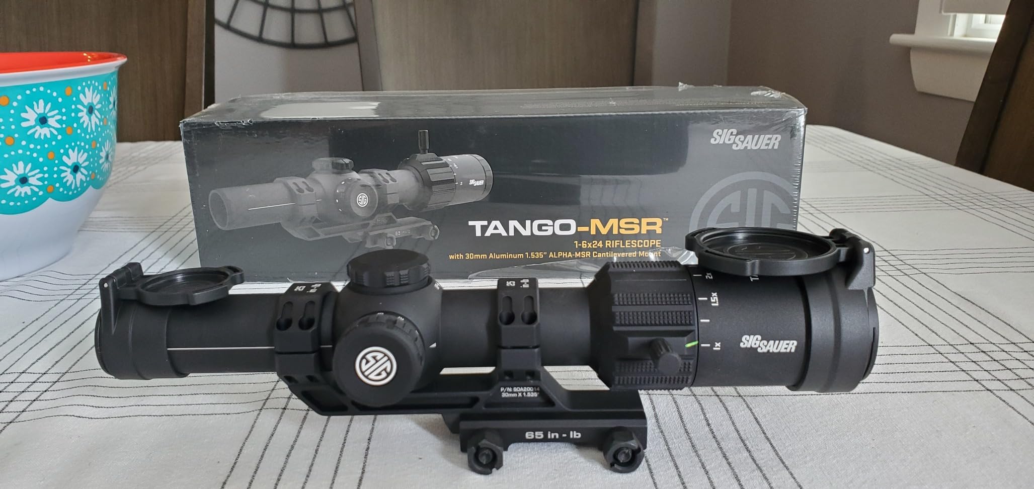 SIG SAUER Tango-MSR LPVO 1-6x24mm Waterproof Fogproof Hunting Riflescope customer photo 2