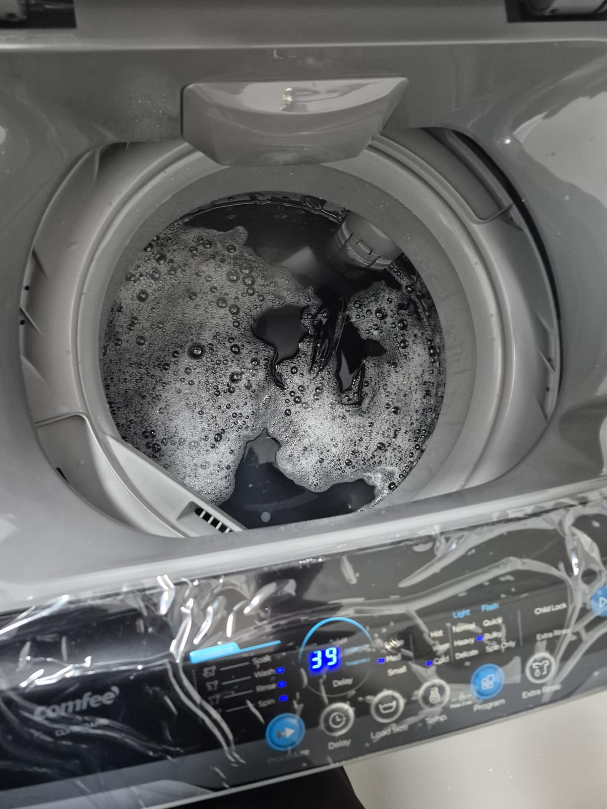 COMFEE' Portable Washing Machine and Washer 2.4 Cu.ft LED Compact Laundry customer photo 1