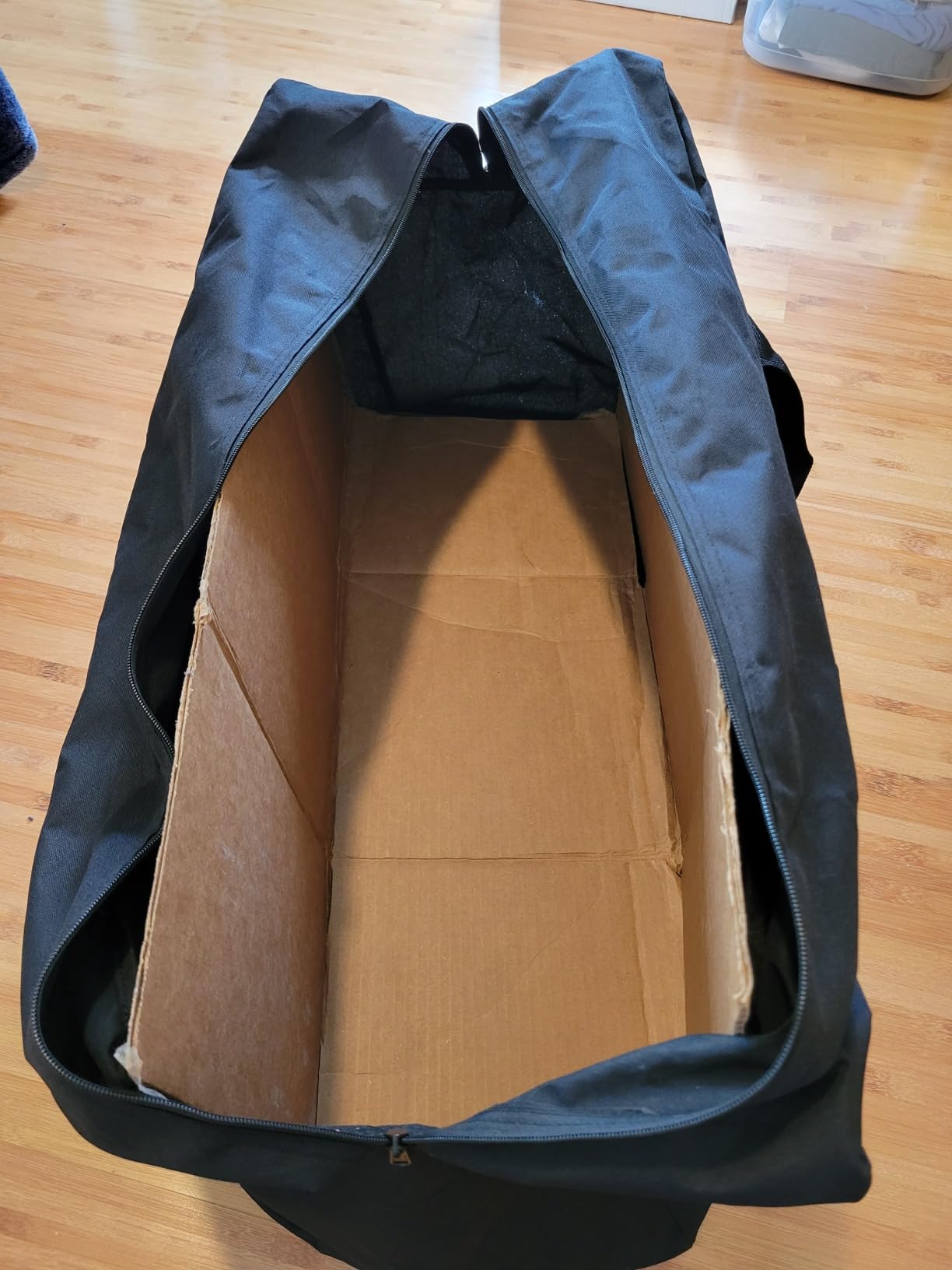 Vorspack 100L Extra Large Duffle Bag for Travel, Camping - Black customer photo 2