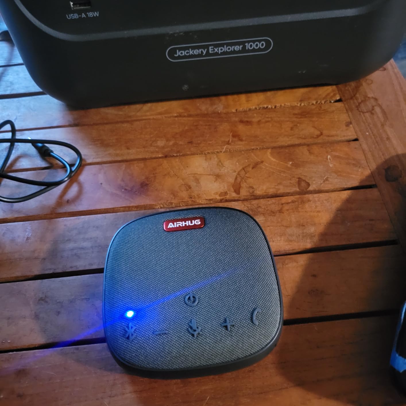 AIRHUG Conference Speaker and Microphone, Bluetooth & USB Speakerphone customer photo 2