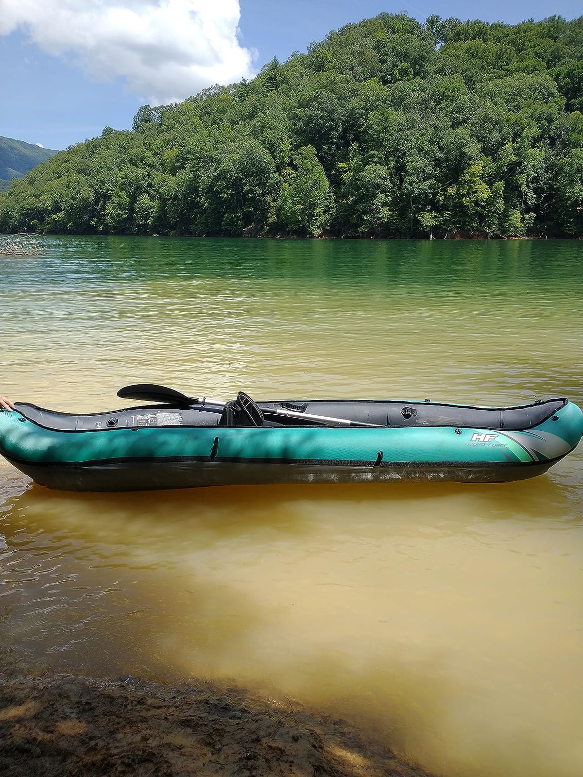Bestway Hydro Force Inflatable Kayak Set | Includes Seat, Paddle, Hand Pump, Storage Carry Bag | Great for Adults, Kids and Families customer photo 1