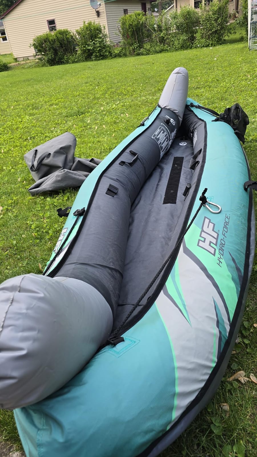 Bestway Hydro Force Inflatable Kayak Set | Includes Seat, Paddle, Hand Pump, Storage Carry Bag | Great for Adults, Kids and Families customer photo 2