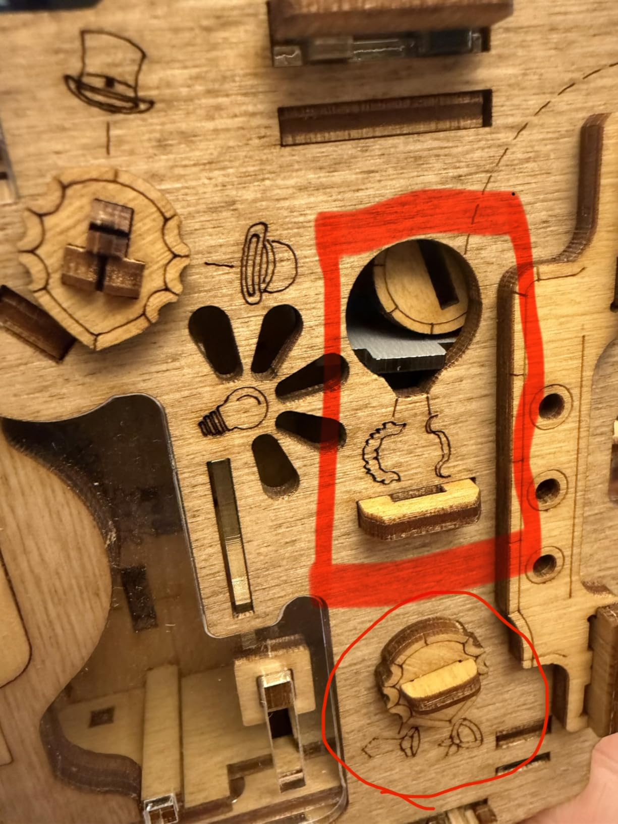 iDventure Cluebox Camelot, Escape Room in a Wooden Puzzle Box for Adults customer photo 2