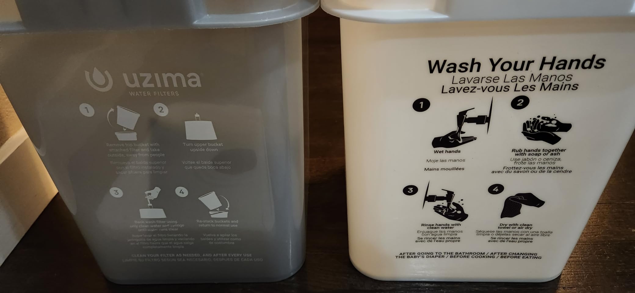 Uzima UZ-2 Camping Water Filter and Drinking Water Filter System, Portable Survival Camping Essentials, Backpacking Purification Gear for Glamping, Hiking, and Hunting Essentials and Military Gear customer photo 2