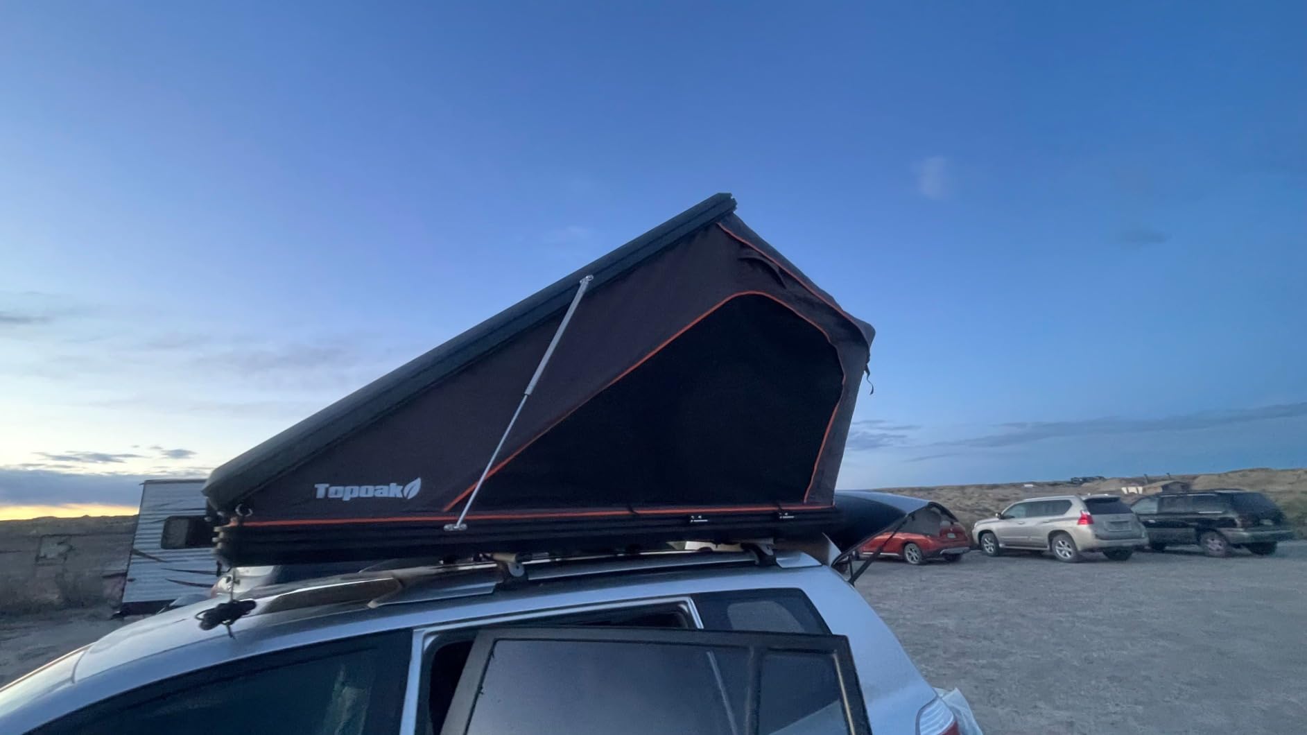 TOPOAK Galaxy 1.0 Hard Shell Rooftop Tent, 4-Season Aluminum Pop-Up customer photo 1
