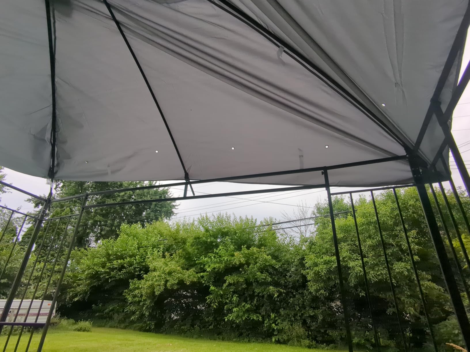 10x10 FT Gazebo Replacement Canopy Top Cover (Brown) customer photo 1