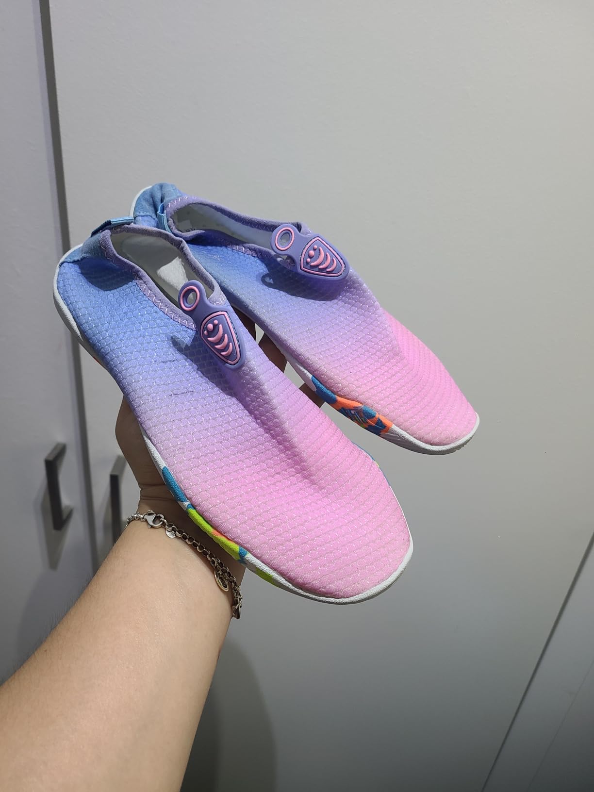 Vsufim Quick-Dry Water Sports Barefoot Shoes Aqua Socks for Swim Beach Pool Surf Yoga for Women Men customer photo 2