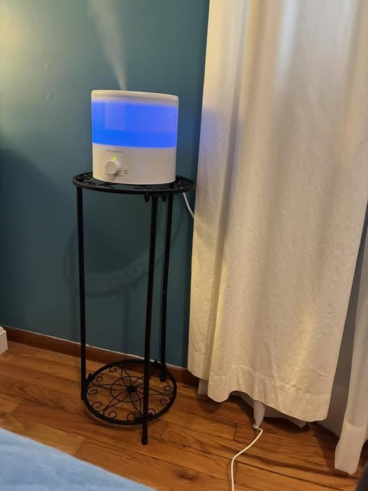 MEGAWISE 1.5L Cool Mist Humidifier, 24dB Quiet, Adjustable Mist customer photo 1